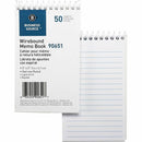 Business Source Wirebound Memo Books 90651