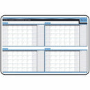 DayTimer 120 Day Undated Laminated Planner Board 59731