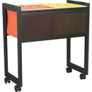 Safco 5352BL Adjustable Mobile File Cart 5352BL