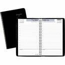 AT-A-GLANCE&reg; Daily Appointment Book Wire Bound 8x4-7/8" Bilin SF4400