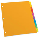Oxford Plain Tab Poly Index Divider PL21310RBW