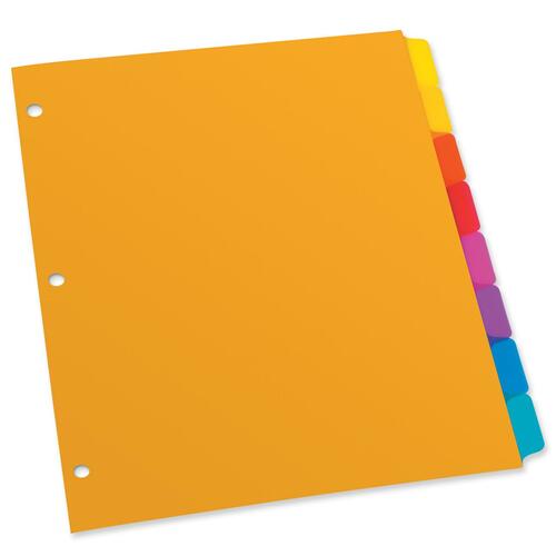 Esselte Plain Tab Poly Index Divider OXFPL2138RBW