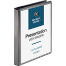 Business Source Standard View Round Ring Binder 28771