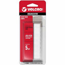 VELCRO&reg; Sticky Back 3 1/2in x 3/4in Strips White 4 Ct 90076C