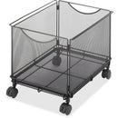 Safco Onyx 5211BL Mesh Rolling File Cube 5211BL