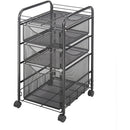 Safco Onyx Mesh File Cart 5213BL