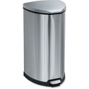 Safco Hands-free Step-on Stainless Receptacle 9687SS