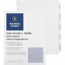 Business Source Punched Tabbed Laser Index Dividers 36686