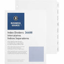 Business Source Punched Tabbed Laser Index Dividers 36688