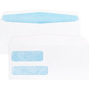 Business Source No. 9 Double Window Invoice Envelopes 36680