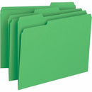 Business Source 1/3 Tab Cut Letter Recycled Top Tab File Folder 65777