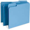 Business Source 1/3 Tab Cut Letter Recycled Top Tab File Folder 65779
