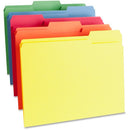 Business Source 1/3 Tab Cut Letter Recycled Top Tab File Folder 65780