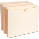 Business Source Straight Tab Cut Letter Recycled File Pocket 65798