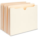 Business Source Straight Tab Cut Letter Recycled File Pocket 65799