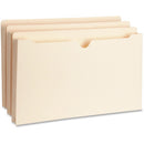 Business Source Straight Tab Cut Legal Recycled File Pocket 65801