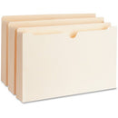 Business Source Straight Tab Cut Legal Recycled File Pocket 65803