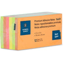 Business Source Repositionable Neon Notes 16451