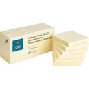 Business Source Yellow Repositionable Adhesive Notes 36612