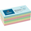 Business Source 3" Plain Pastel Colors Adhesive Notes 36614