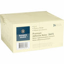 Business Source Yellow Repostionable Adhesive Notes 36616