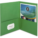 Business Source Letter Recycled Pocket Folder 78493