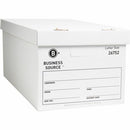 Business Source Lift-off Lid Light Duty Storage Box 26752