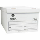Business Source Lift-off Lid Light Duty Storage Box 26753