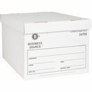 Business Source Lift-off Lid Heavy-Duty Storage Box 26758