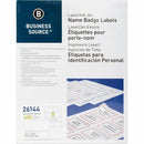 Business Source Laser/Inkjet Name Badge Labels 26144