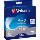 Verbatim BD-R 25GB 6X with Branded Surface - 10pk Spindle Box 97238