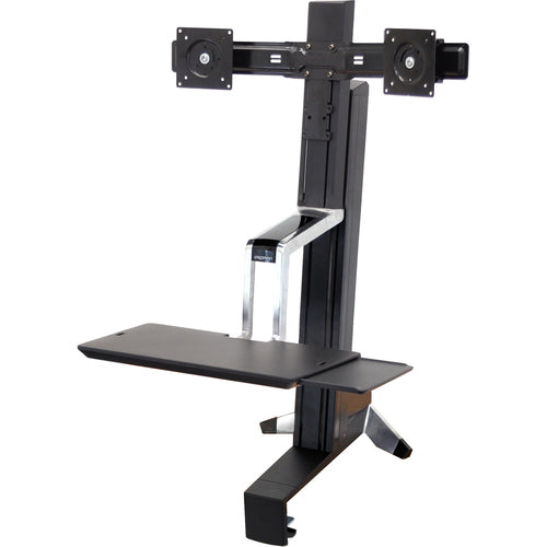 Ergotron WorkFit-S 33-341-200 Dual Sit-Stand Workstation ERG33341200