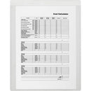 Business Source Self-Adhesive Shop Ticket Holders 16465