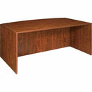 Lorell Essentials Series Bowfront Desk Shell 69406