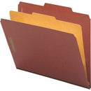 Nature Saver 2/5 Tab Cut Legal Recycled Classification Folder 01053