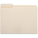 Business Source 1/3 Tab Cut Letter Recycled Top Tab File Folder 16490