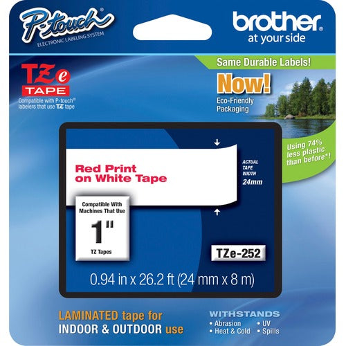 Brother P-Touch TZe Laminated Tape BRTTZE252