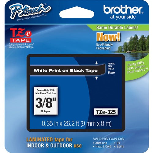 Brother P-touch TZe Laminated Tape Cartridges BRTTZE325