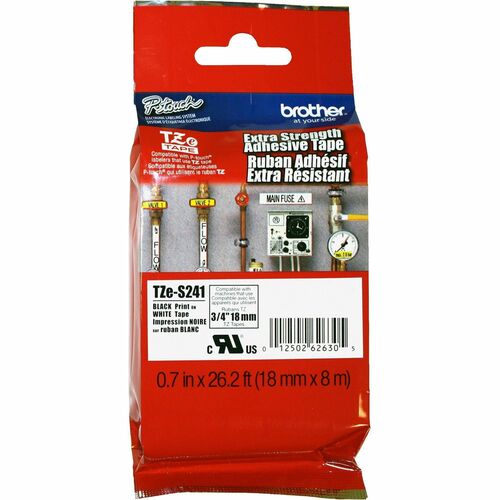 Brother Extra Strength Adhesive 3/4" Lamntd Tapes BRTTZES241