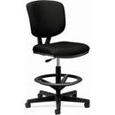HON Volt Task Stool | Extended Height, Footring | Black Fabric 5705GA10T