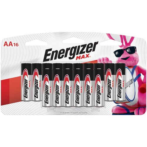 Energizer Max Alkaline AA Batteries EVEE91LP16