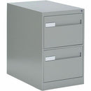 Global 2600 Plus Vertical File Cabinet - 2-Drawer 26252GRY