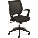Basyx by HON Mesh Mid-Back Task Chair | Center-Tilt | Fixed Arms  VL521VA10