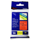 Brother TZE431 Black on Red Label Tape TZE431