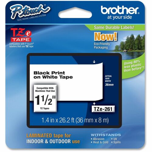 Brother P-Touch TZe Laminated Tape BRTTZE261