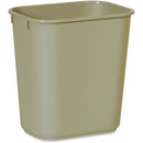 Rubbermaid 2955 Deskside Small Wastebasket 295500BEIG