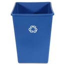 Rubbermaid 3958-73 Recycling Container 395873BLUE