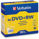 Verbatim DataLifePlus 94839 DVD Rewritable Media - DVD+RW - 4x -  94839