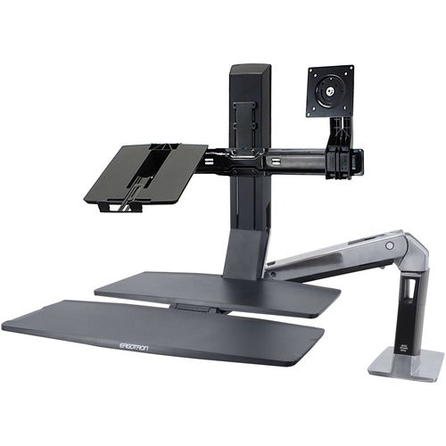 Ergotron WorkFit Multi Component Mount for Workstation, Notebook - Black ERG97617