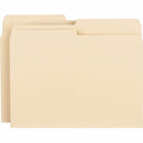 Business Source 1/2 Tab Cut Letter Recycled Top Tab File Folder 17524